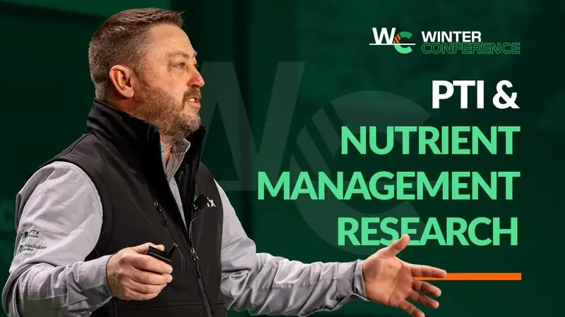 PTI nutrient management research presentation